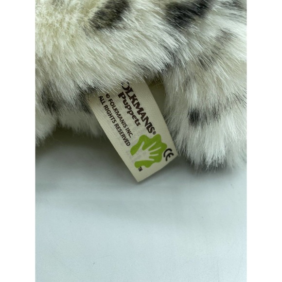 Folkmanis Puppets Snowy Owl Plush Stuffed Animal Hand Puppet Rotating Head - Picture 8 of 9